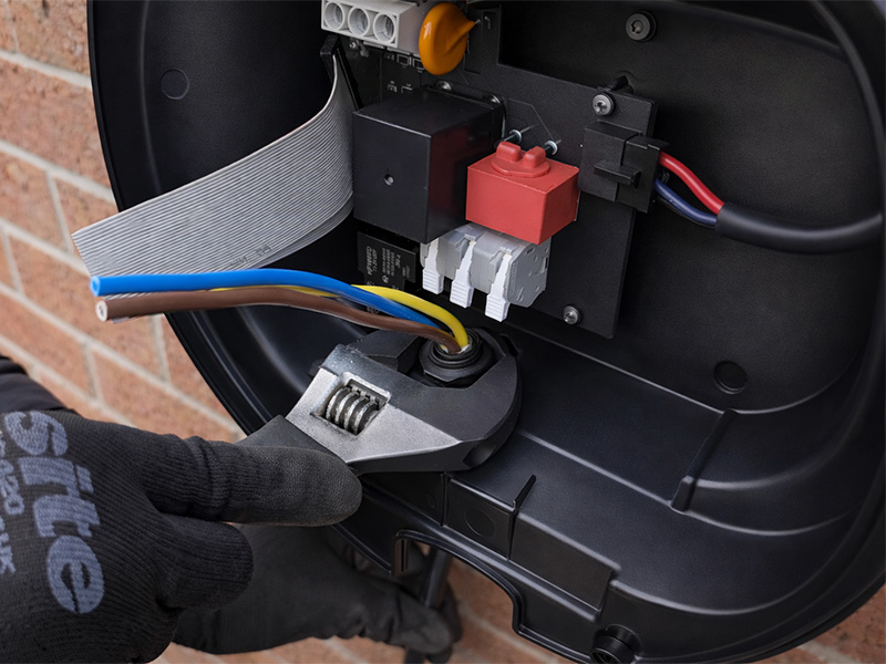 EV charger installation